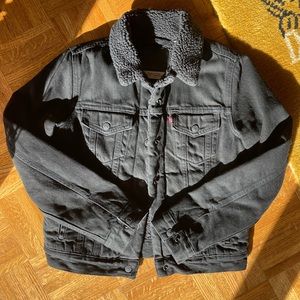 Levi’s Shearling Lined Denim Jacket
